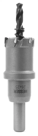 ТСТ коронка MESSER 26X25 с центрирующим сверлом и толкающей пружиной купить в Надыме