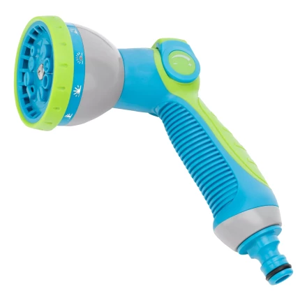 Набор поливочный Palisad 67671, шланг 7,5-22,5м, пистолет 8 реж., чехол, подвес, LUXE купить в Надыме