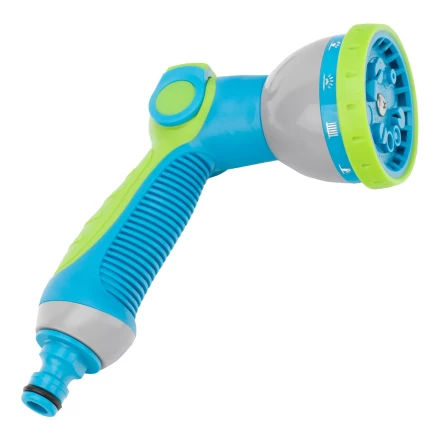 Набор поливочный Palisad 67671, шланг 7,5-22,5м, пистолет 8 реж., чехол, подвес, LUXE купить в Надыме