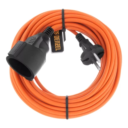 Удлинитель-шнур силовой Denzel Garden Series, ПВС, 10м, 1 розетка 3 x 1,5 мм, 3 м 37407 купить в Надыме