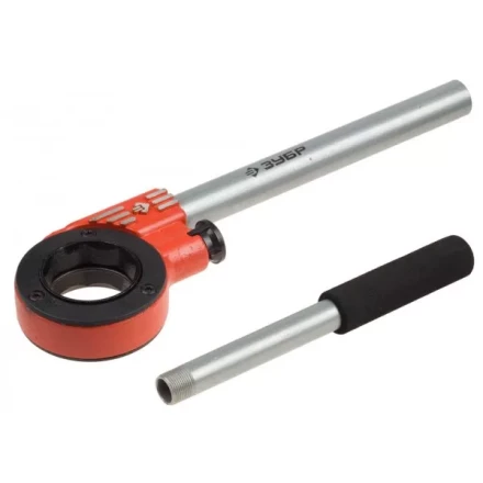 Трещотка ЗУБР "ЭКСПЕРТ" с удлинителем к клуппам 1/4" - 1 1/4", 620мм 28275-1/4-5/4 купить в Надыме