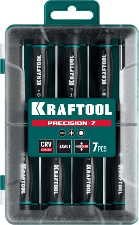 Набор отверток для точных работ KRAFTOOL Precision 7 25686 купить в Надыме