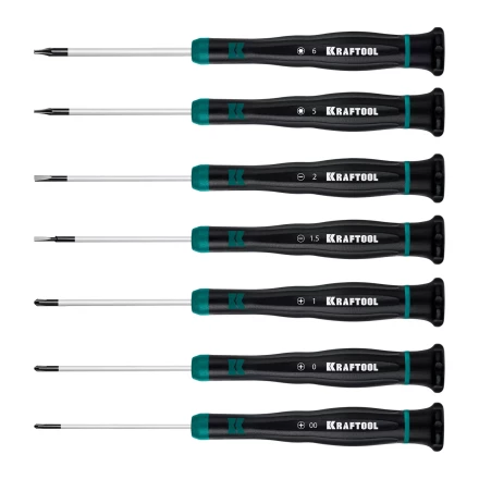 Набор отверток для точных работ KRAFTOOL Precision 7 25686 купить в Надыме