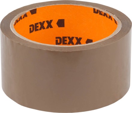 Клейкая лента, DEXX 12057-50-50, упаковочная, коричневая, 40мкм, 48мм х 50м 12057-50-50_z01 купить в Надыме