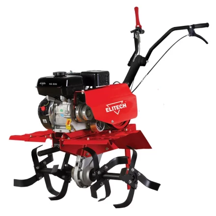 Мотоблок бензиновый Elitech КБ 506 с комплектом колес 400-8" (0401 002900) купить в Надыме