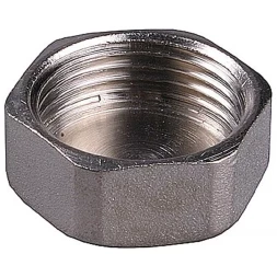 Заглушка GENERAL FITTINGS никелированная латунь, 6-ти гранная головка, внутренняя резьба, 1" 51097-1