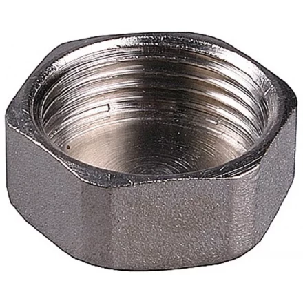 Заглушка GENERAL FITTINGS никелированная латунь, 6-ти гранная головка, внутренняя резьба, 1" 51097-1 купить в Надыме