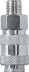 KRAFTOOL 1/4&quot;M - рапид муфта, переходник 06594-1/4 купить в Надыме