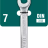 Ключи комбинированные KRAFTOOL, Cr-V, DIN 3113 27079-07 купить в Надыме