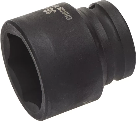 Торцовая головка KRAFTOOL "INDUSTRIE QUALITAT" ударная (3/4"), FLANK, Cr-Mo, фосфатированная, 38 мм 27945-38_z01 купить в Надыме