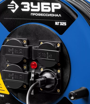 Профессиональные удлинители на стальной катушке КГ 325 силовые серия ПРОФЕССИОНАЛ купить в Надыме