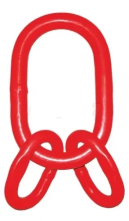 Строп 2СК-10.0 т. Lветви=5.00м Звено ОВ с доп звеньями 63т.. скобы омеги 8.5т на концах опрессовка купить в Надыме