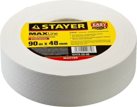 Лента STAYER &quot;MASTER&quot; углозащитная бумажная, 48ммх90м 12476-50-90 купить в Надыме