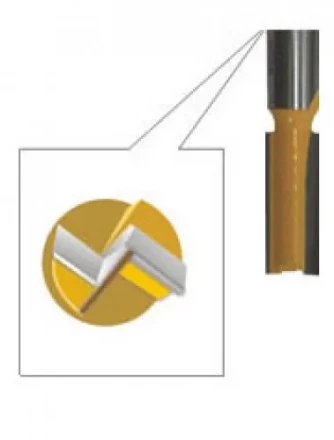 Фреза пазовая прям ф19х51мм хв 12мм 9203 купить в Надыме