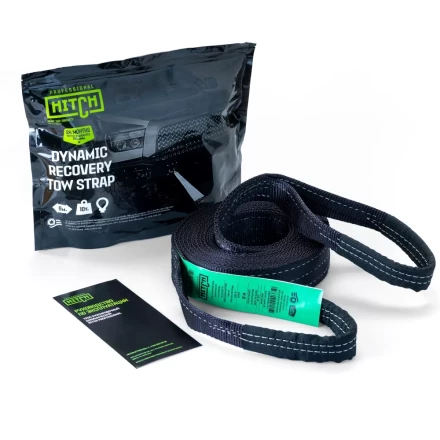 Трос буксировочный динамический HITCH PROF Лента масса авто 33т разрывная 10т 6м петля-петля (SZ071510) купить в Надыме