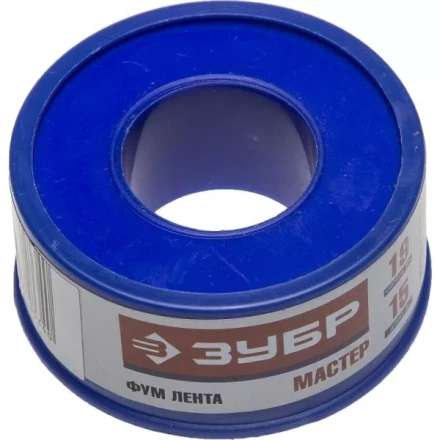 Фумлента ЗУБР "МАСТЕР", плотность 0,40 г/см3, 0,1ммх19ммх15м 12373-19-040 купить в Надыме
