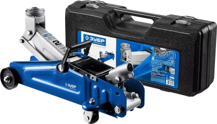 Домкрат гидравлический подкатной T30, 2т, 135-330мм, в кейсе, ЗУБР Профессионал 43053-2-K купить в Надыме
