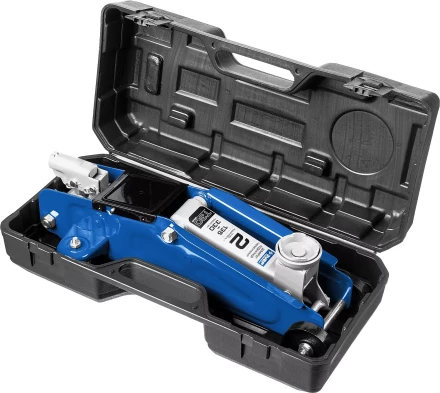 Домкрат гидравлический подкатной T30, 2т, 135-330мм, в кейсе, ЗУБР Профессионал 43053-2-K купить в Надыме