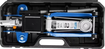 Домкрат гидравлический подкатной T30, 2т, 135-330мм, в кейсе, ЗУБР Профессионал 43053-2-K купить в Надыме