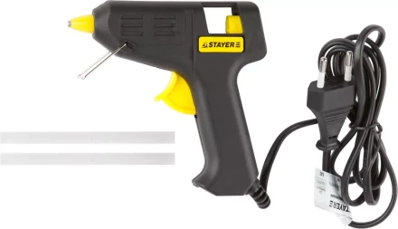 Пистолет STAYER "MASTER" клеевой (термоклеящий) электрический, 10Вт/220В, 7мм 2-06801-10-07_z01 купить в Надыме