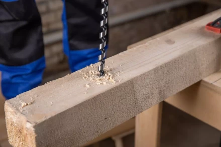 Сверло по дереву HAMMER Ф14х460мм (DR WD AR 14мм*460/370мм) купить в Надыме