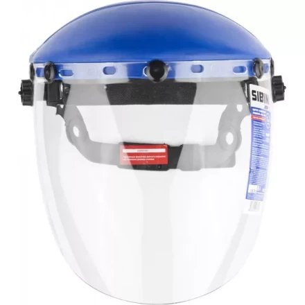 Щиток защитный лицевой СИБИН с экраном из поликарбоната 11089 купить в Надыме
