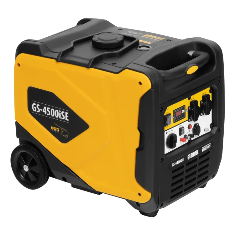 Генератор инверторный GS-4500iSE, 4,5 кВт, 230 В, закрытый корпус,электростартер// Denzel 94714 купить в Надыме