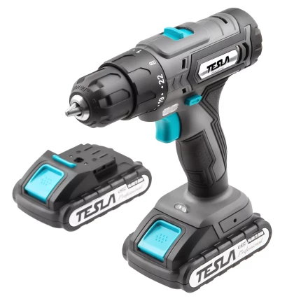 Аккумуляторная дрель TESLA TCD142DC с скейсом купить в Надыме
