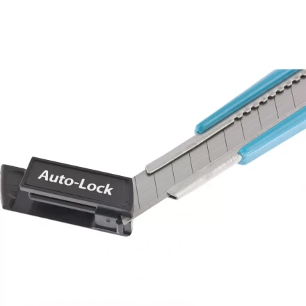 Нож 145 мм корпус ABS-пластик выдв. сегм. лезвие 9 мм SK-5 метал. направляющая GROSS 78895 купить в Надыме