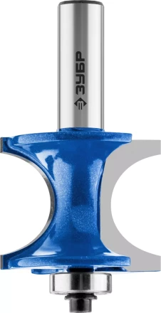 ЗУБР 41.3 x 35 мм, радиус 12.7 мм, фреза полустержневая с подшипником, Профессионал (28722-41.3) купить в Надыме