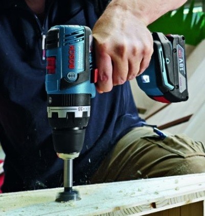 Дрель-шуруповерт аккумуляторная BOSCH GSB 18 V-EC ударная купить в Надыме