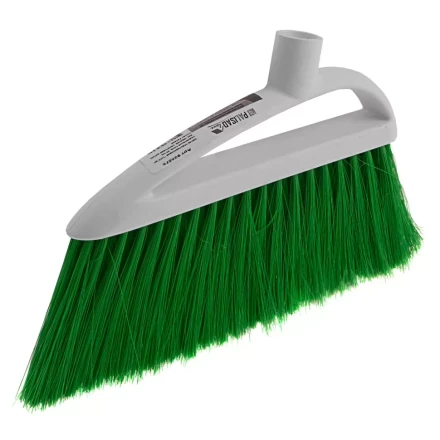 Щетка пластмассовая для подметания пола, премиум, 23 см, без черенка, салатовая щетина, Home Palisad 935575 купить в Надыме