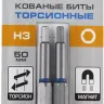 ЗУБР Hex 3, 50 мм, 2 шт, торсионные биты, Профессионал (26017-3-50-2) купить в Надыме