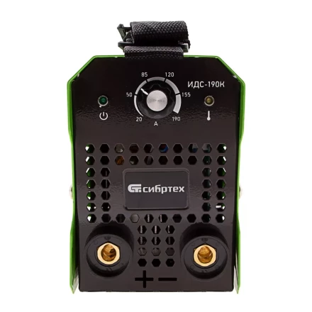 Инверторный аппарат дуговой сварки ИДС-190K, 190 А, ПВ 80%, диаметр электрода 1,6-4 мм Сибртех 94394 купить в Надыме