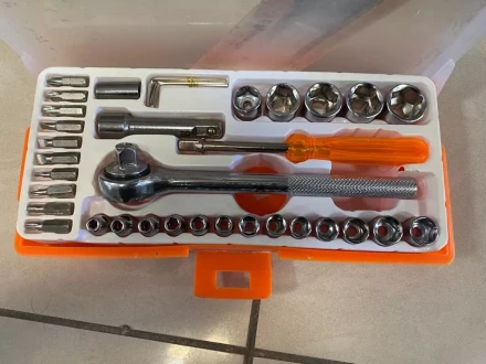 Набор автослесарно-монтажный 36 предметов SPARTA 13541 купить в Надыме