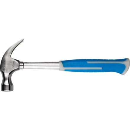 Молоток-гвоздодер ЗУБР цельнометаллический, с двухкомпонентной пластиковой рукояткой, 560г 20250-560_z01 купить в Надыме