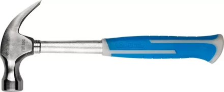 Молоток-гвоздодер ЗУБР цельнометаллический, с двухкомпонентной пластиковой рукояткой, 560г 20250-560_z01 купить в Надыме