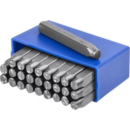 Клейма ЗУБР буквенные латинские, шрифт 6мм 21505-06_z01 купить в Надыме