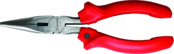 Длинногубцы Standard 200 мм прямые шлифованные пластмассовые рукоятки MATRIX 17154 купить в Надыме