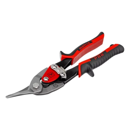 Ножницы по металлу Matrix, 250 мм, левый рез, сталь CRMO, двухкомпонентные рукоятки, PRO 78326 купить в Надыме