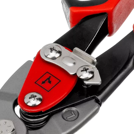 Ножницы по металлу Matrix, 250 мм, левый рез, сталь CRMO, двухкомпонентные рукоятки, PRO 78326 купить в Надыме