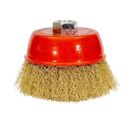 Щетка для УШМ М14/100 мм чашечная сталь прямая VMX 511720 купить в Надыме