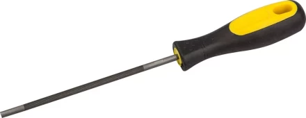 Напильник STAYER "PROFI" круглый, с двухкомпонентной рукояткой, для заточки цепных пил, 150мм 16605-15-21 купить в Надыме