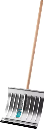 Лопата снеговая алюминиевая с деревянным черенком, 430мм, СИБИН 421857 421857 купить в Надыме