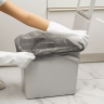 Пакеты для мусора 60 л x 50 шт. серые, Home Palisad 927125 купить в Надыме
