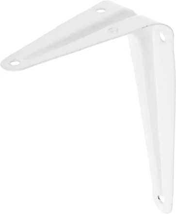 Уголок-кронштейн STAYER "MASTER", 100х75мм, белый 37400-1 купить в Надыме