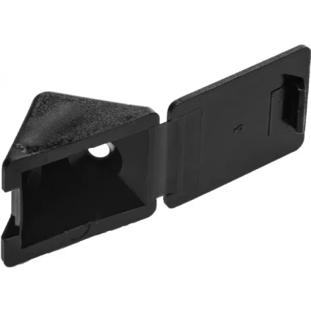 Уголок мебельный ЗУБР с шурупом, цвет черный, 4,0x15мм, ТФ6, 4шт 4-308256-7 купить в Надыме