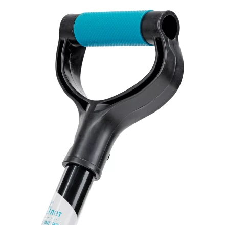 Лопата для уборки снега Palisad 61799, поликарбонат, 260х310х870 мм, стальной черенок, LUXE купить в Надыме