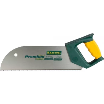 Ножовка KRAFTOOL "MULTI-M" по фанере, ламинированным материалам, пластмассе, универс зуб, 11TPI, 350мм 15076 купить в Надыме