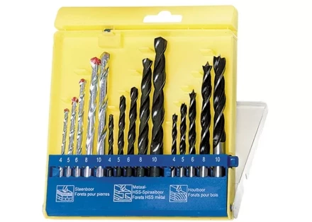 Набор сверл по бетону 5-6-8 мм металлу 5-6-8 мм дереву 5-6-8 мм 9 шт цилиндрический хвостовик SPARTA 725055 купить в Надыме